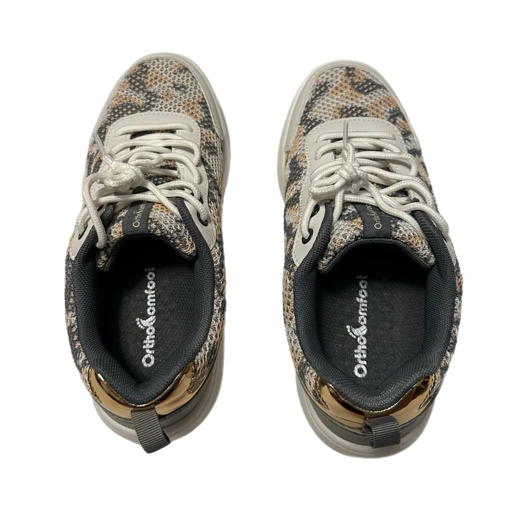 OrthoComfoot Women's Walking Shoes with Arch Support- like‎ new